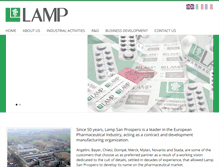 Tablet Screenshot of lamp.it